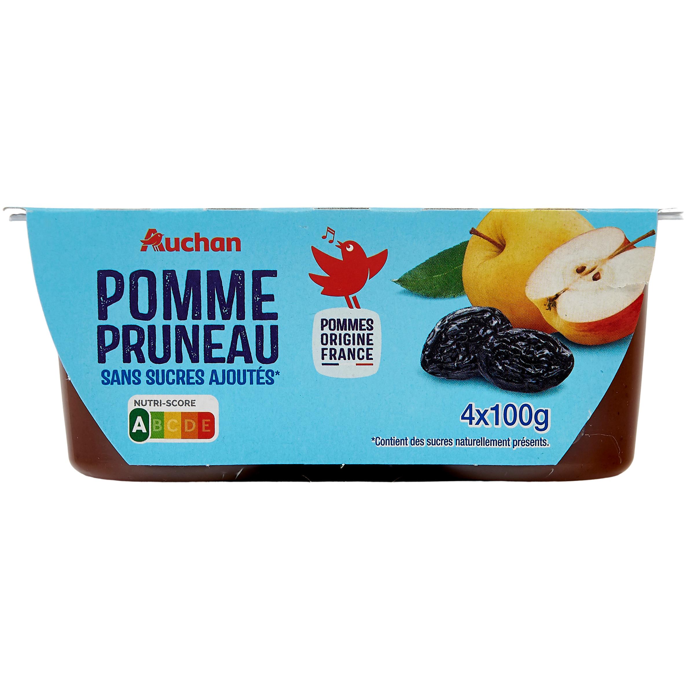 Livraison à domicile Materne Purée de pomme sans sucres ajoutés, 4x100g