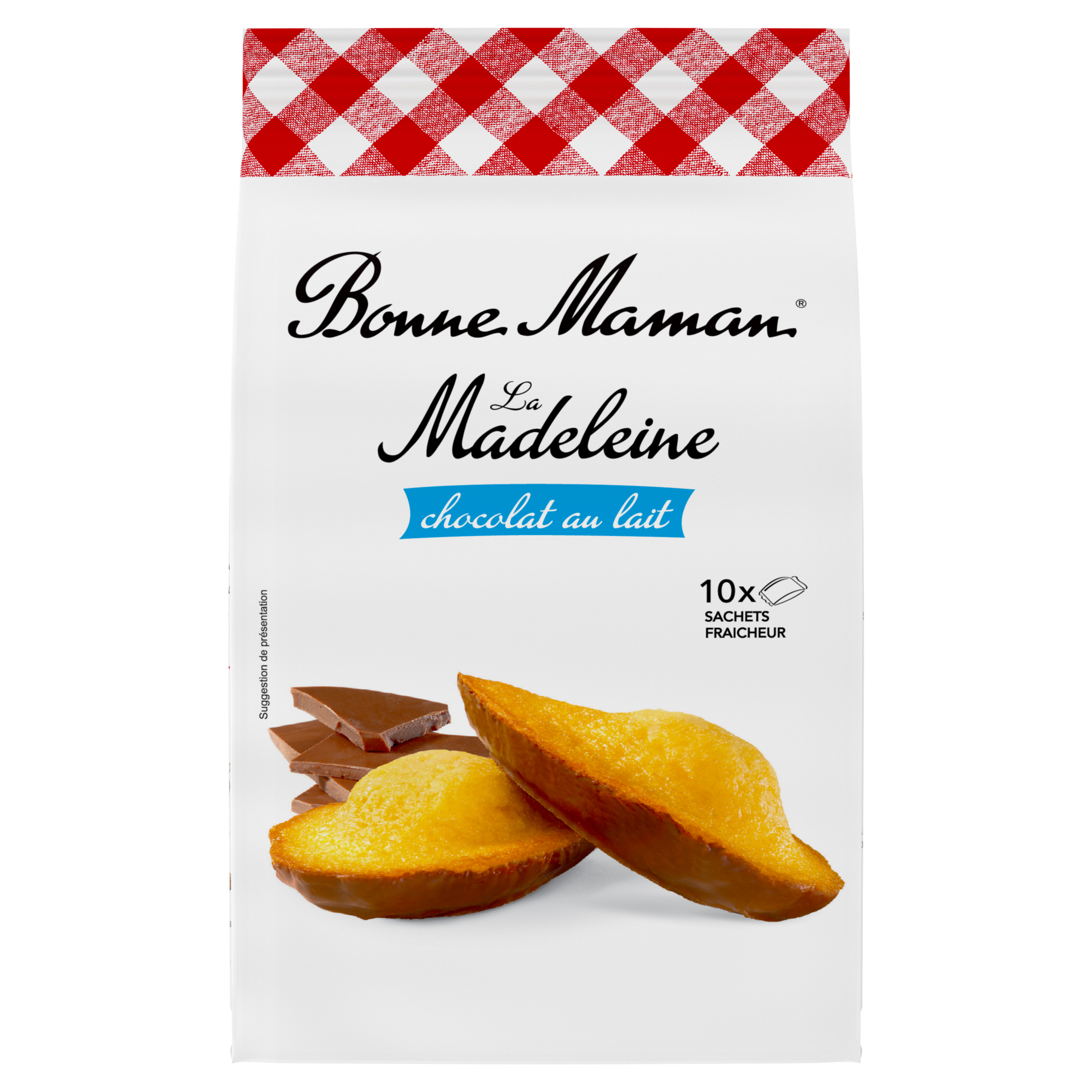 St Michel Madeleines Moelleuses Nappées Au Bon Chocolat en Sachet Individuel,  350g : : Epicerie