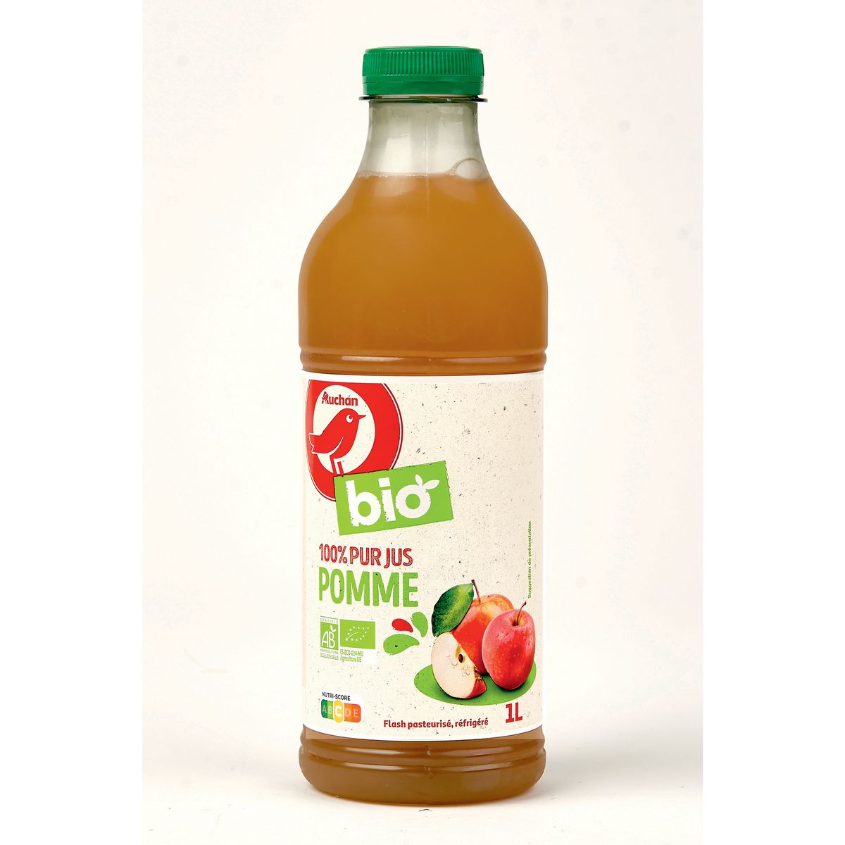 AUCHAN BIO Pur Jus De Pommes L Pas Cher Auchan Fr