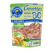 ASSIETTE BLEUE Crevettes nature décortiquées cuites bio 100g