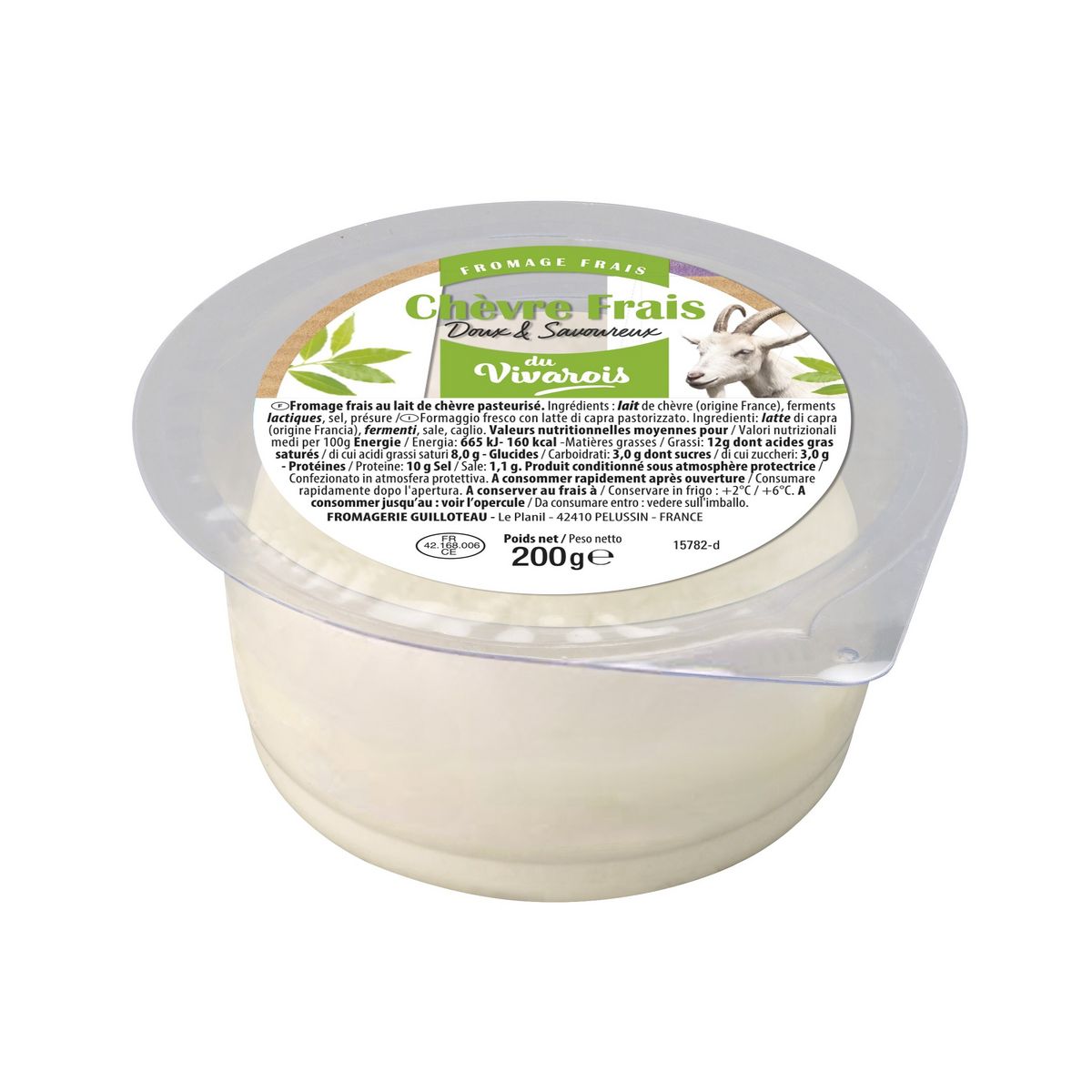 FROMAGE Fromage de chèvre 200g