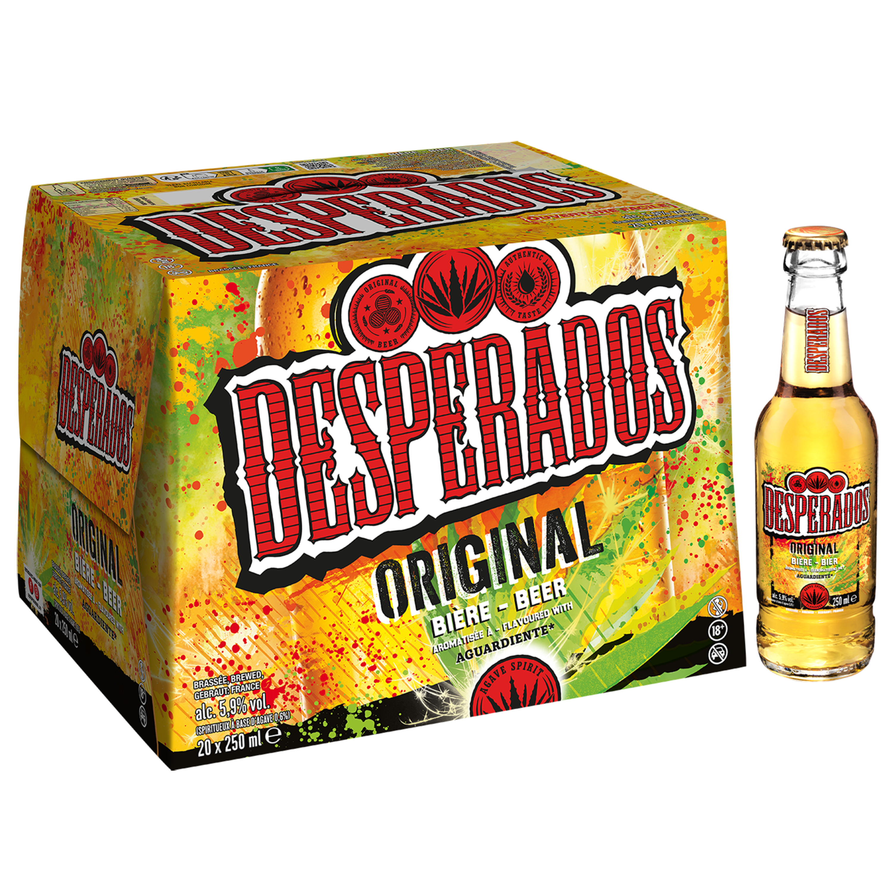Bière Desperados : Desperados en bouteille