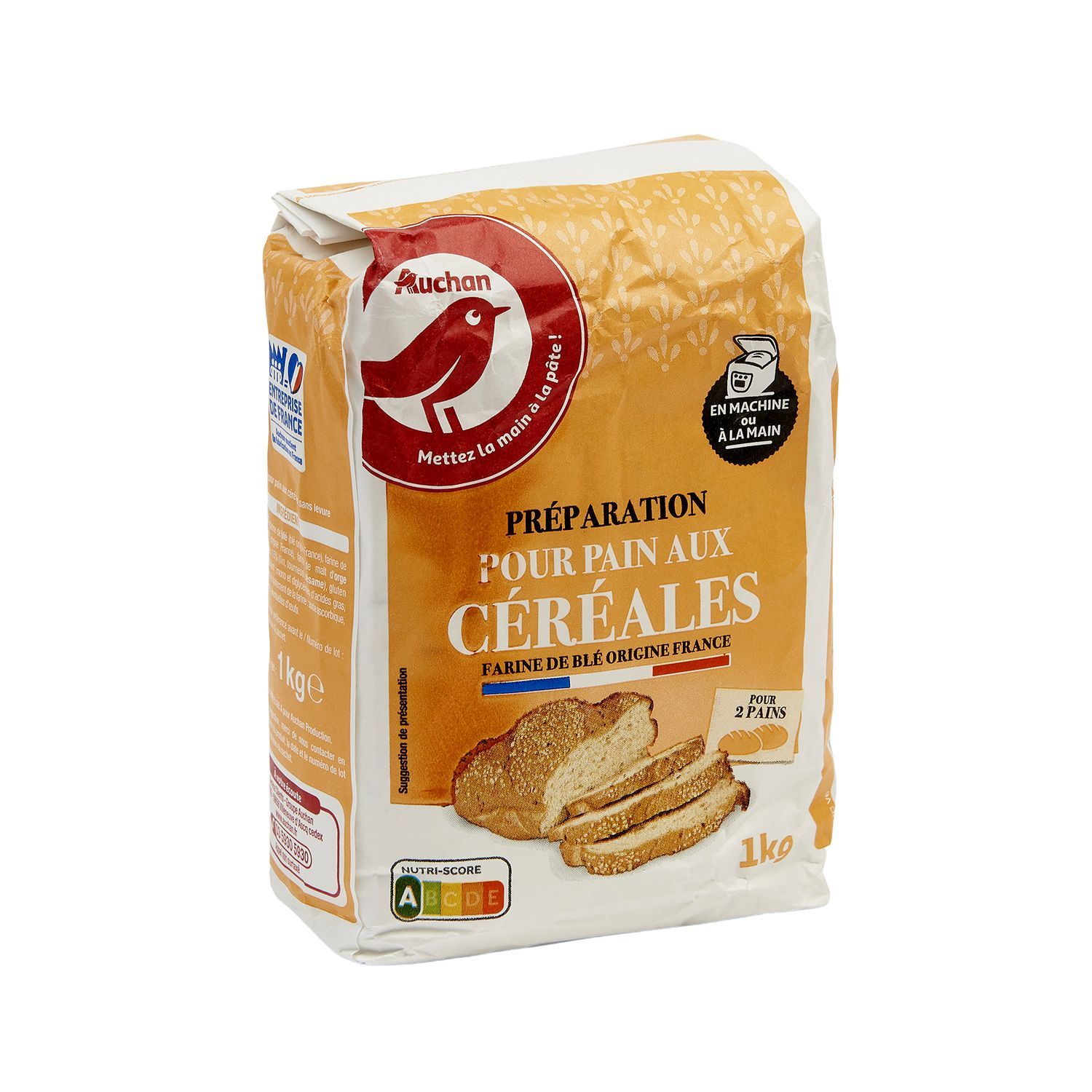 De Glutenvrije Bakker Farine pour Pain Multicéréales (900 g)