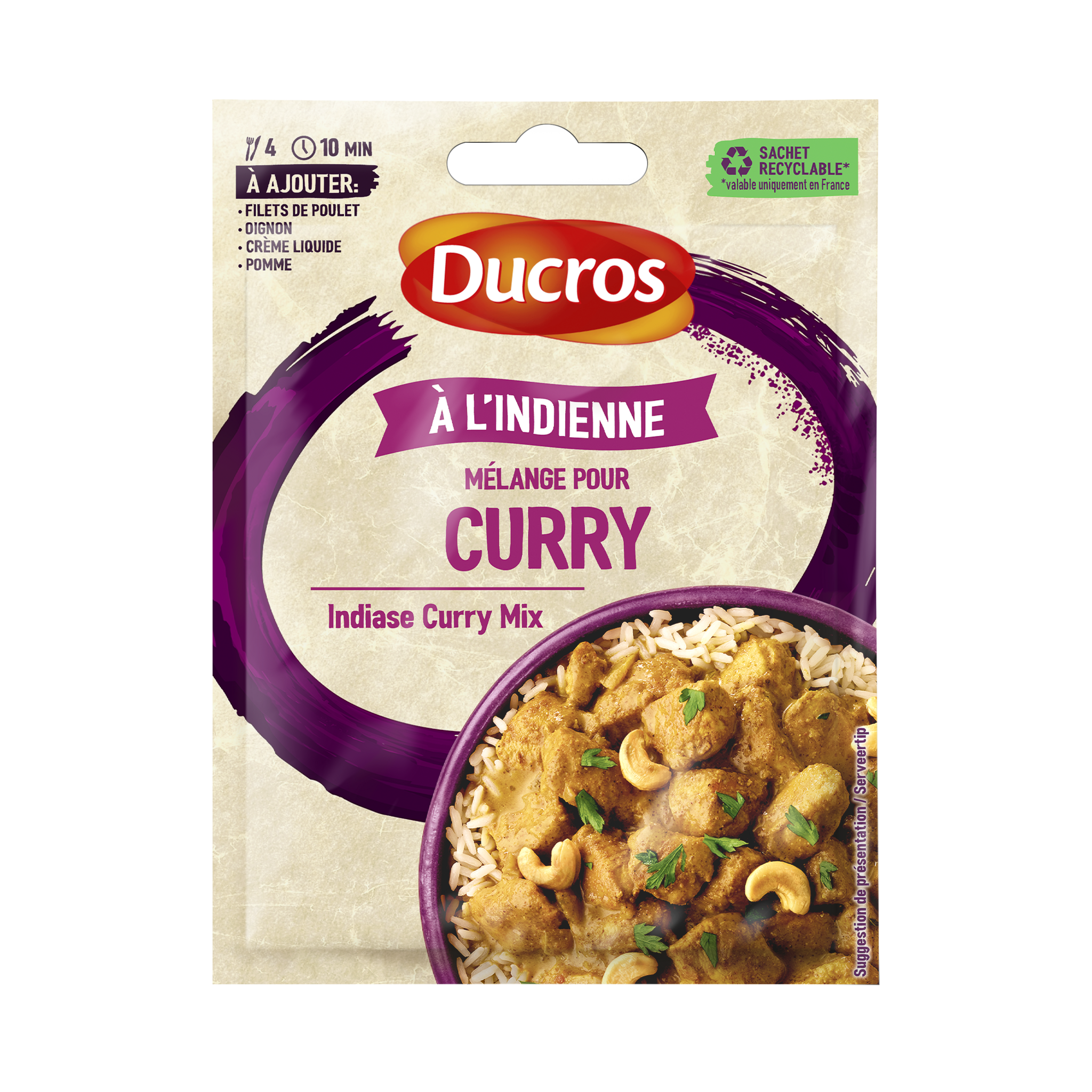 DUCROS Quatre épices moulues 37g pas cher 