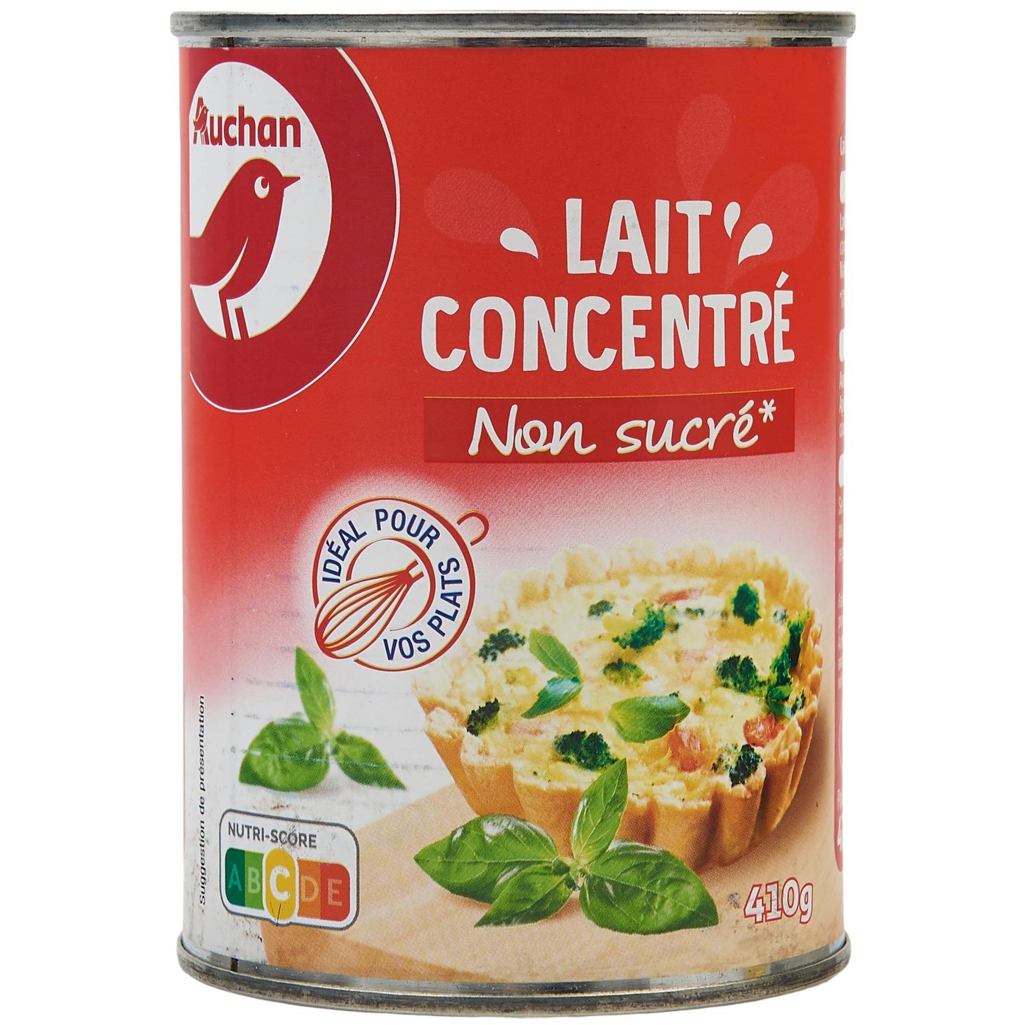 Regilait Lait concentré non sucré entier 4x170g 