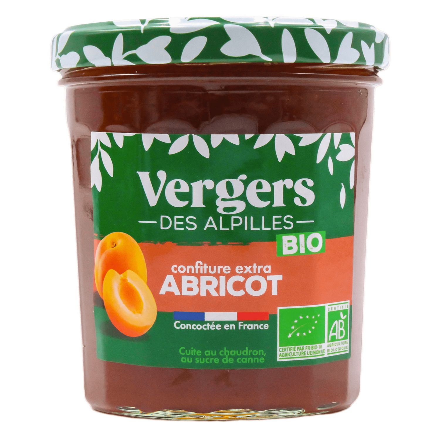 Confiture Abricot sans sucre - Les Saveurs du Verger