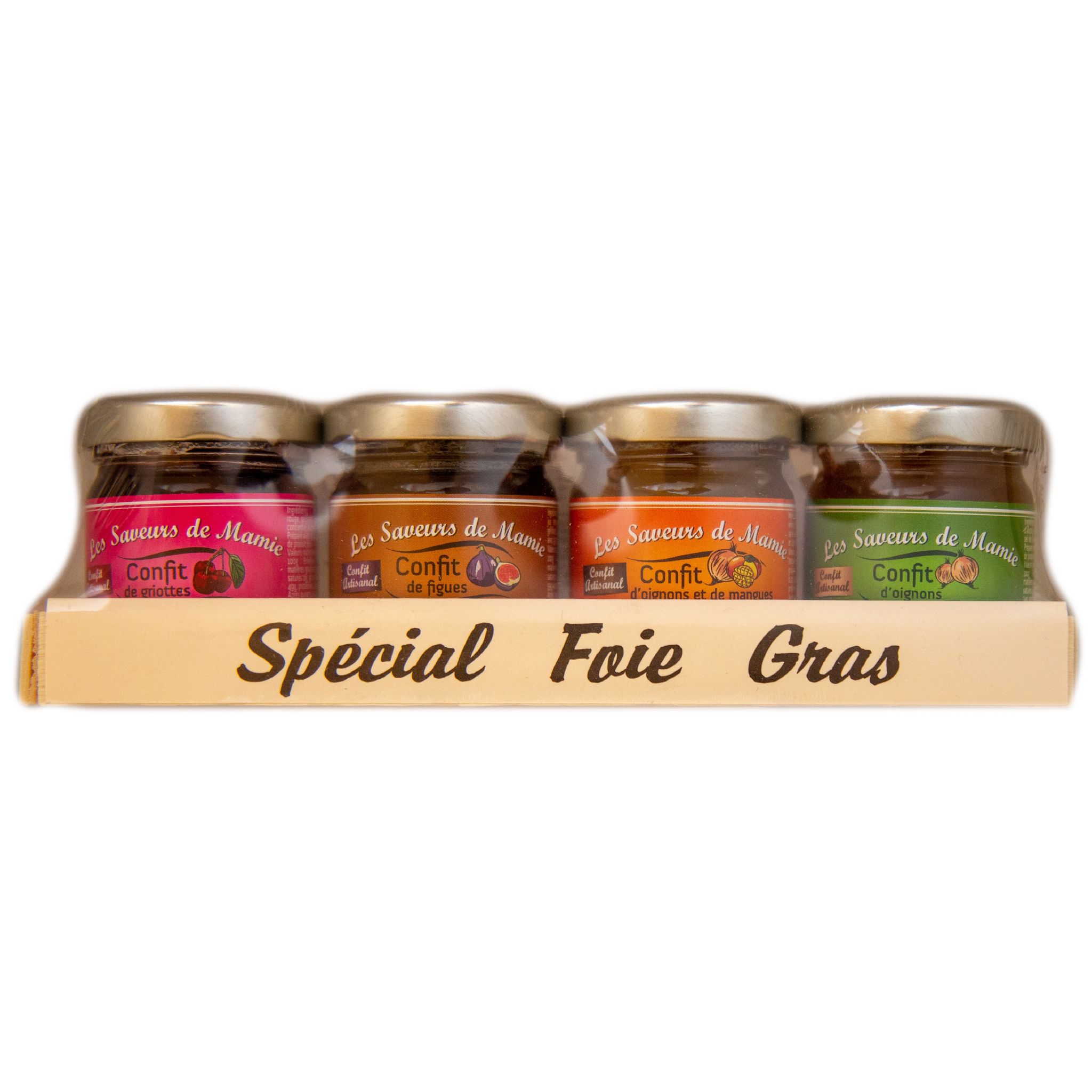 Coffret trio gourmand confits spécial foie gras