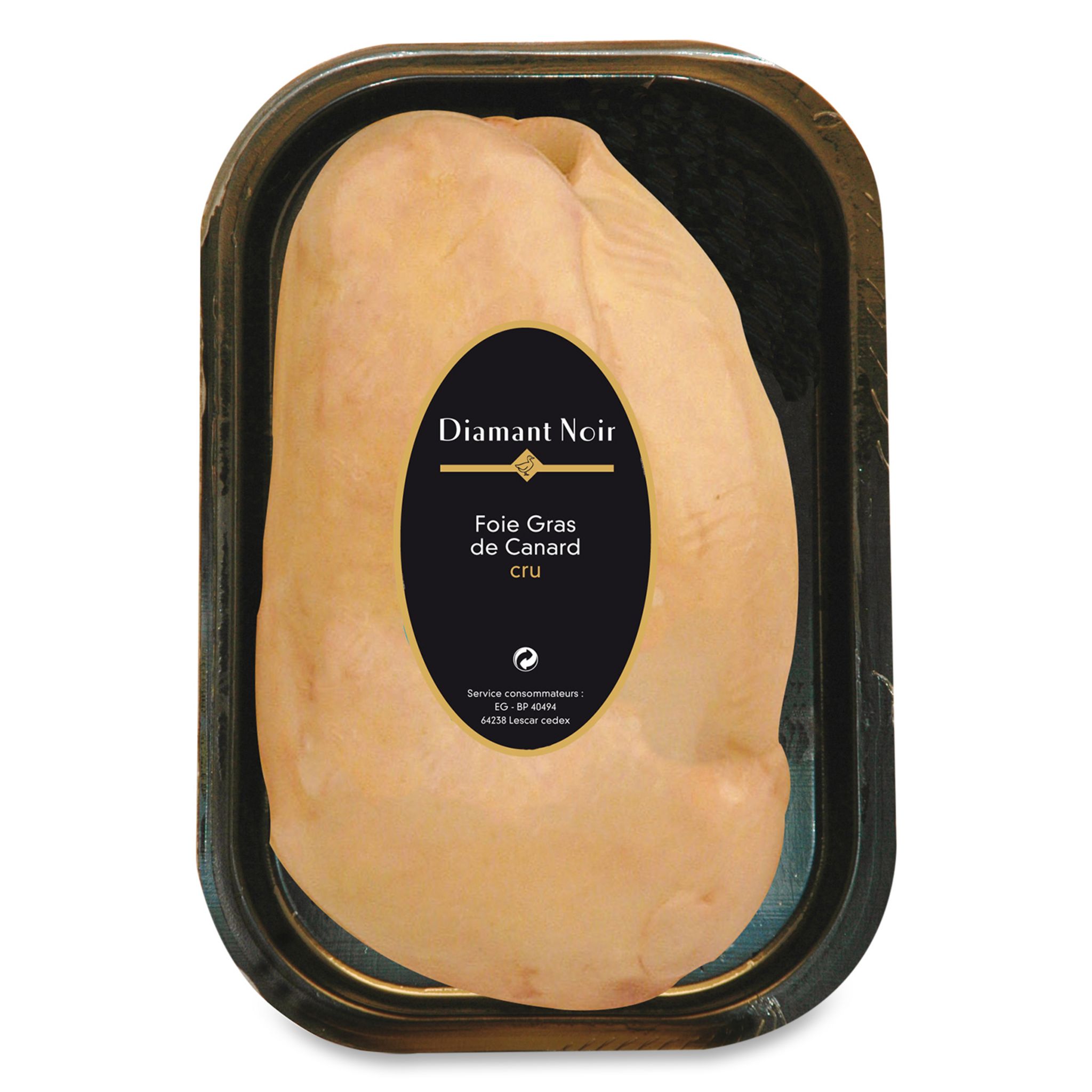 MAISON MONTFORT Foie gras de canard cru surgelé éveiné 10 parts 450g pas  cher 