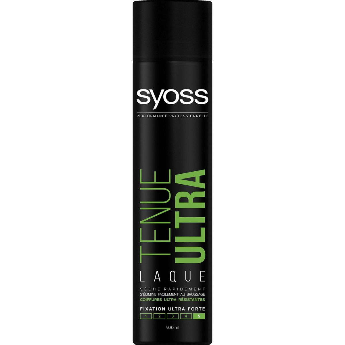 SYOSS Laque coiffures ultra-résistantes fixation ultra-forte force 5 400ml