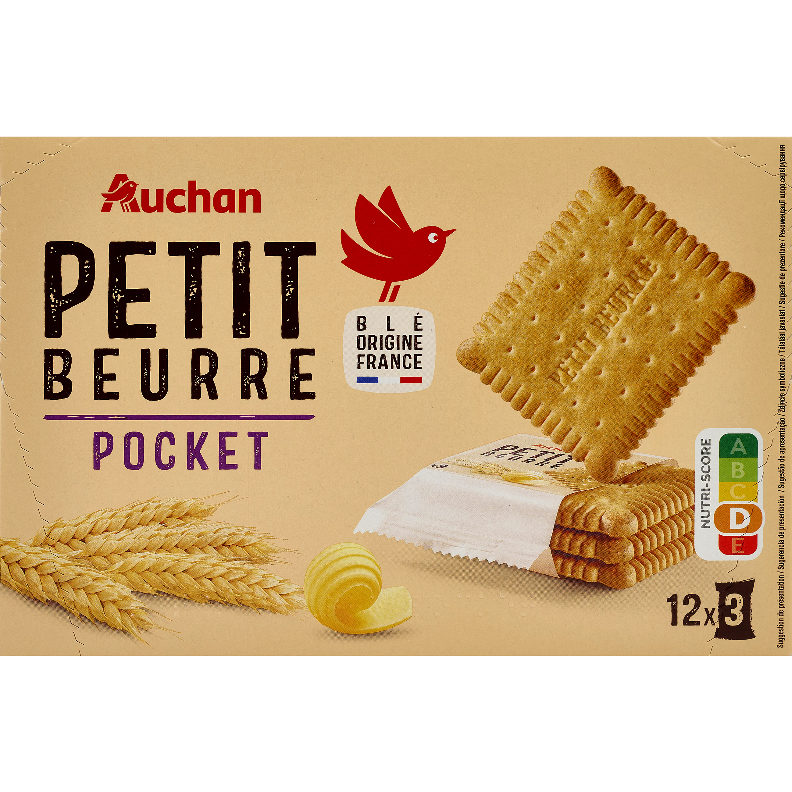 LU Biscuits véritable petit beurre 48 biscuits 400g pas cher 