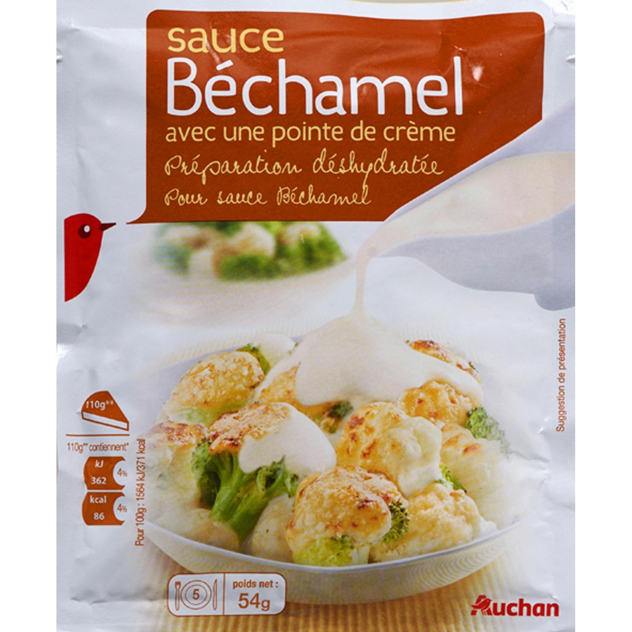 AUCHAN Sauce 3 poivres sachet 200g pas cher 