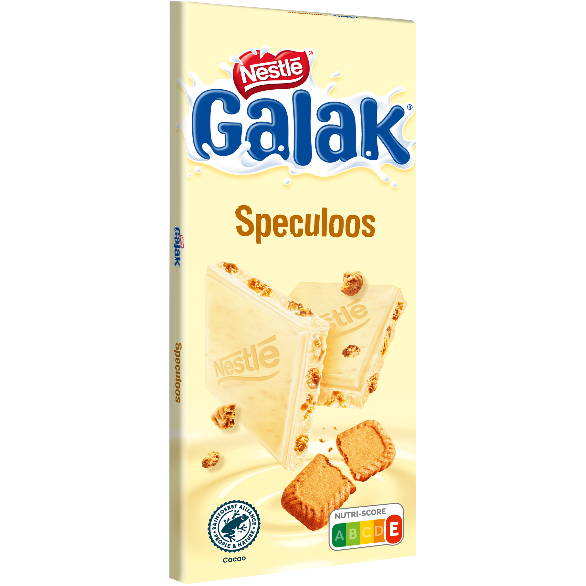  Galak Chocolat Blanc Speculoos 100g : Grocery & Gourmet Food