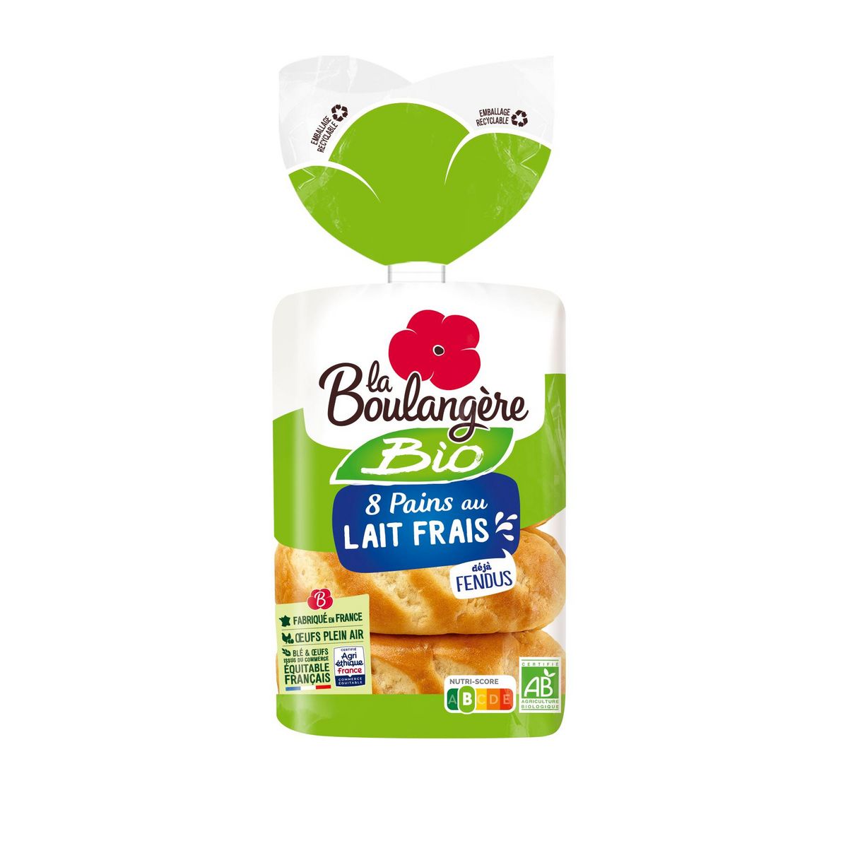 AUCHAN Pains au lait 10 pains au lait 350g pas cher 