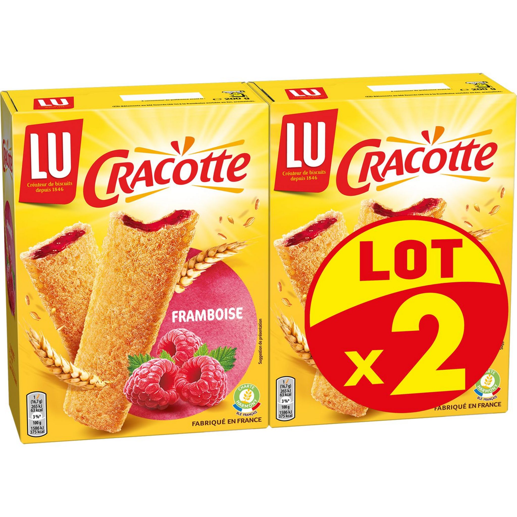 LU - Cracotte - Craquinette Framboise