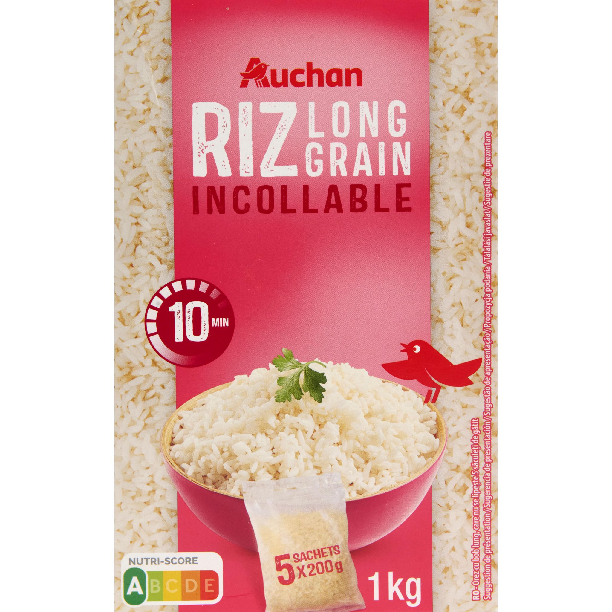 Riz long grain 20 minutes sachet 5KG Ben's Original - Grossiste Riz -  Multifood