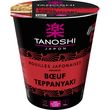 TANOSHI Cup nouilles japonaises instantanées saveur bœuf teppanyaki  1 personne 65g