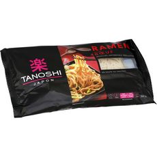 TANOSHI Ramen nouilles asiatiques précuites saveur bœuf sachet 2 personnes 360g