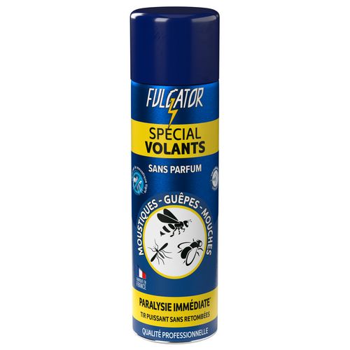 Insecticide spécial parasites FULGATOR : l'aérosol de 400 ml à Prix  Carrefour