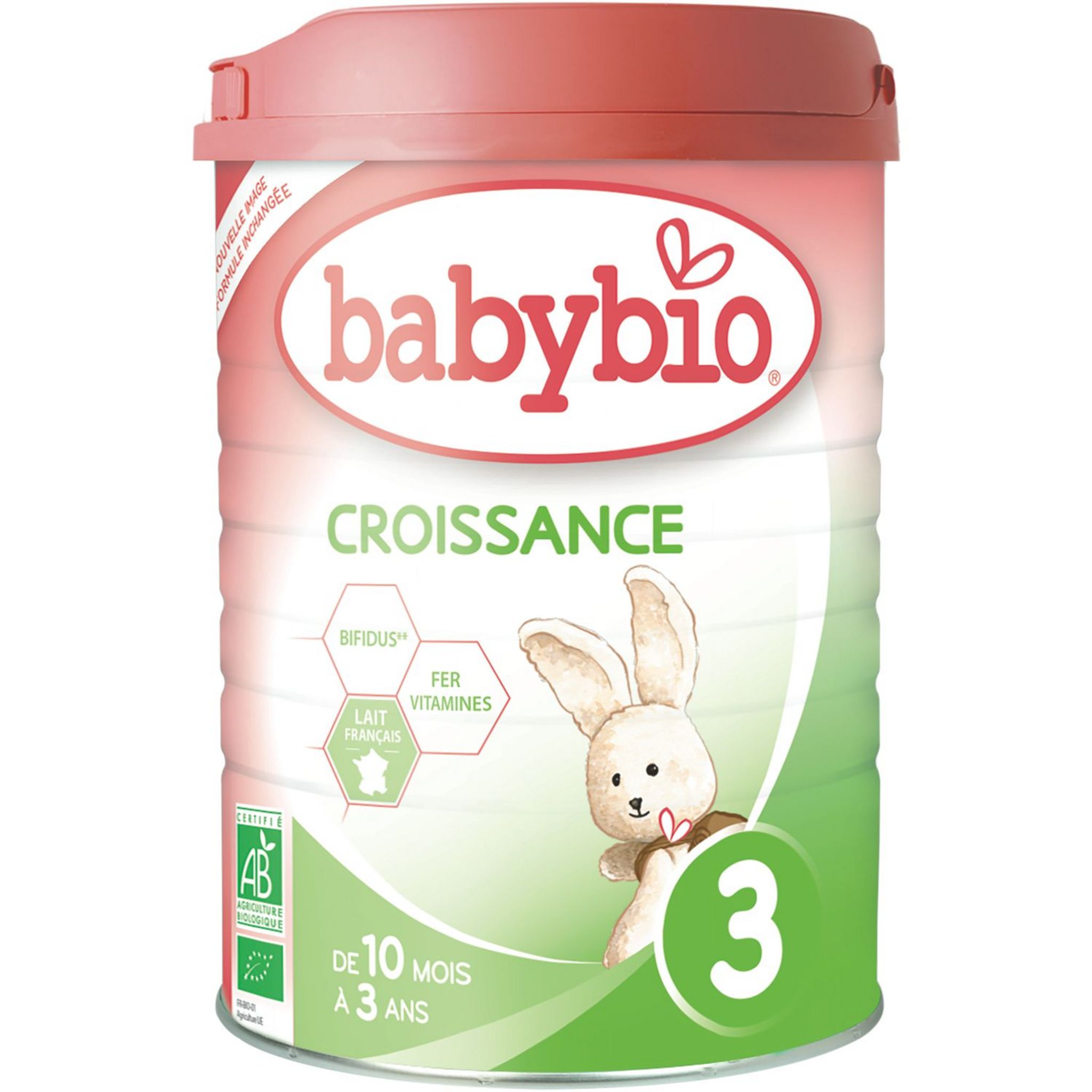 AUCHAN BABY BIO Lait de suite 2ème âge liquide bio dès 10 mois 6x1l pas  cher 