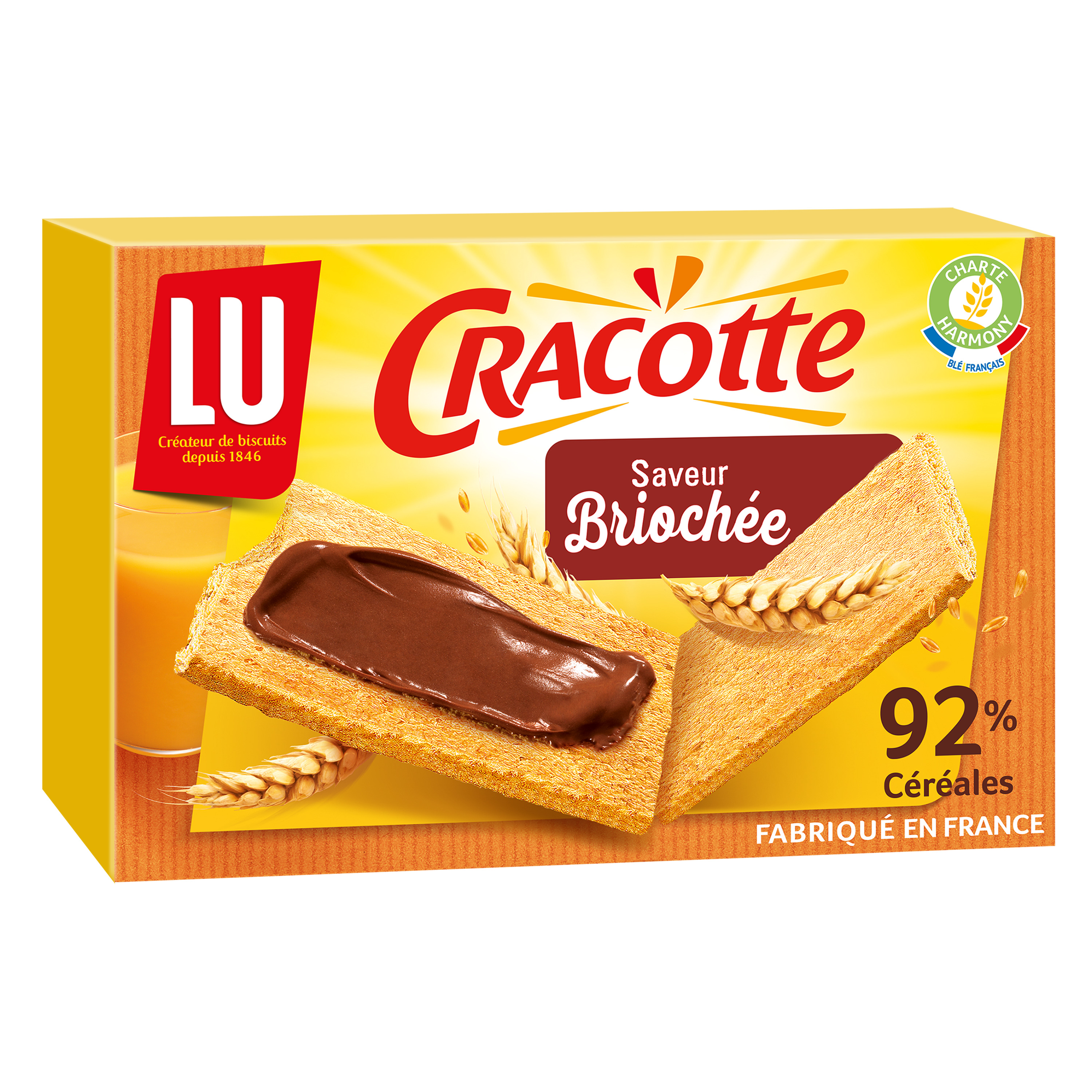 LU Cracotte saveur briochée 240g pas cher 