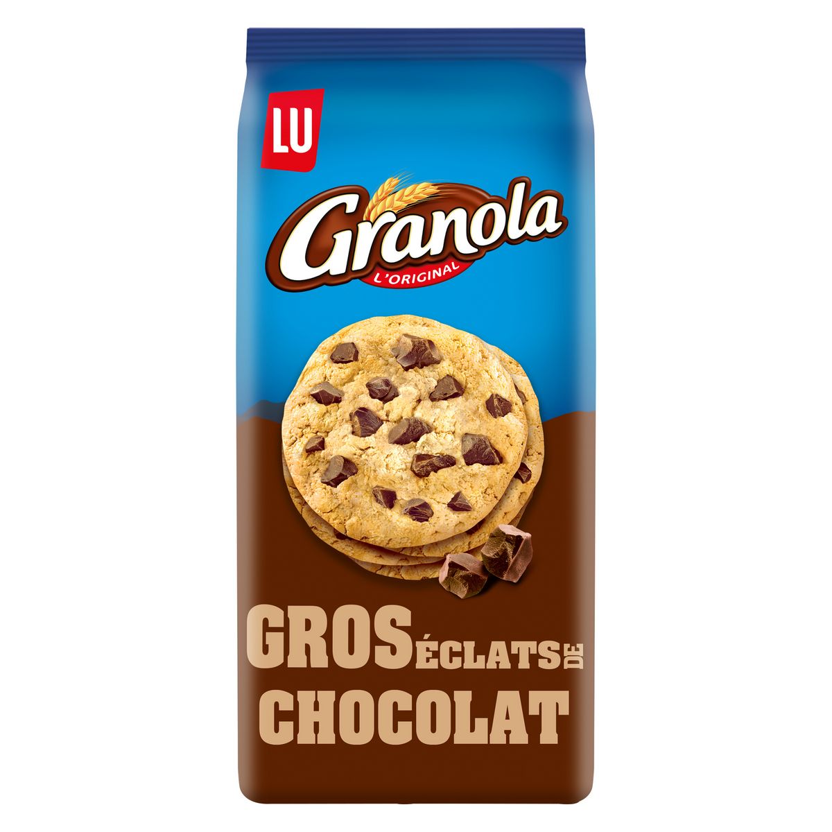 GRANOLA Cookies gros éclats de chocolat 184g