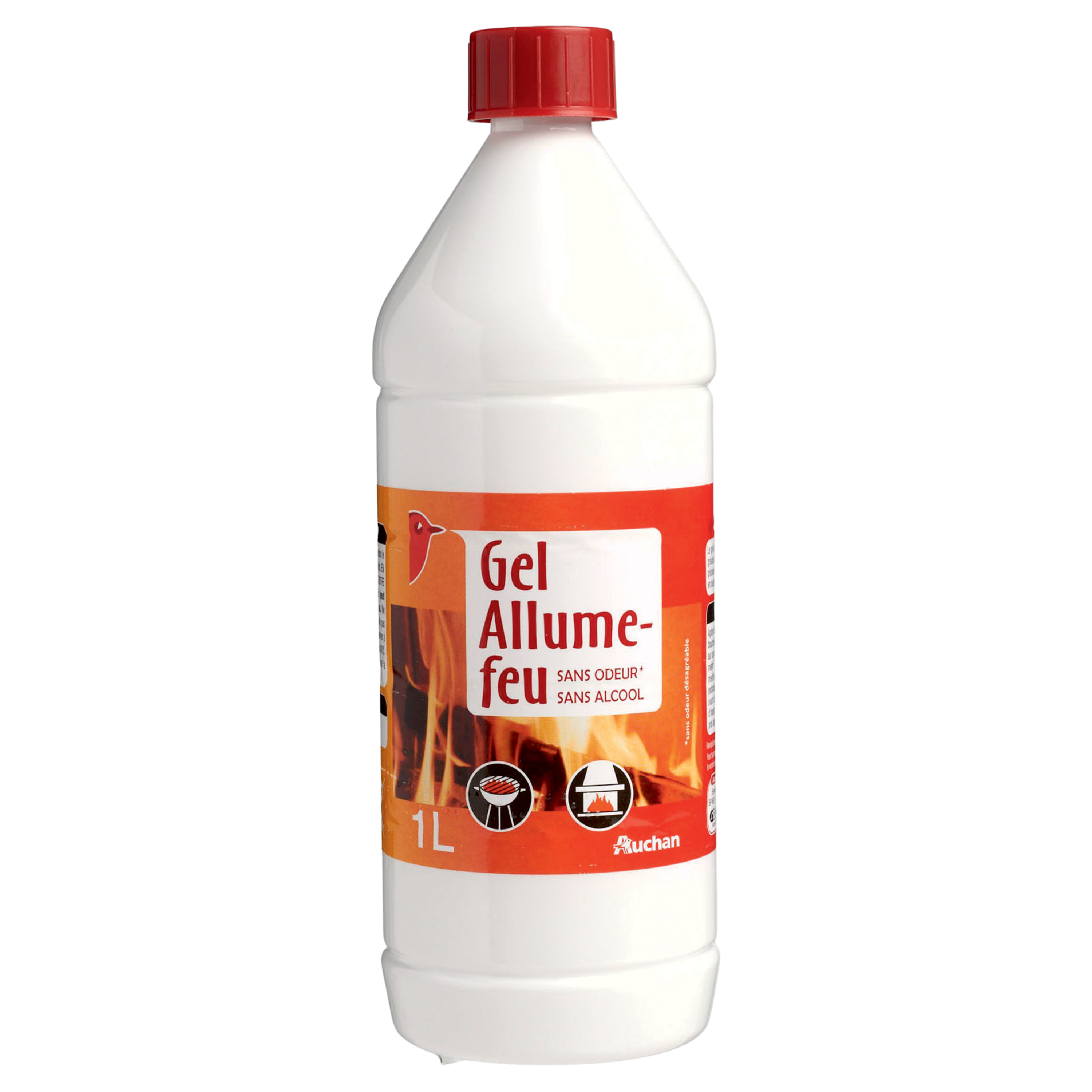 Allume-feu gel sans odeur CARREFOUR : la bouteille de 1 l à Prix Carrefour