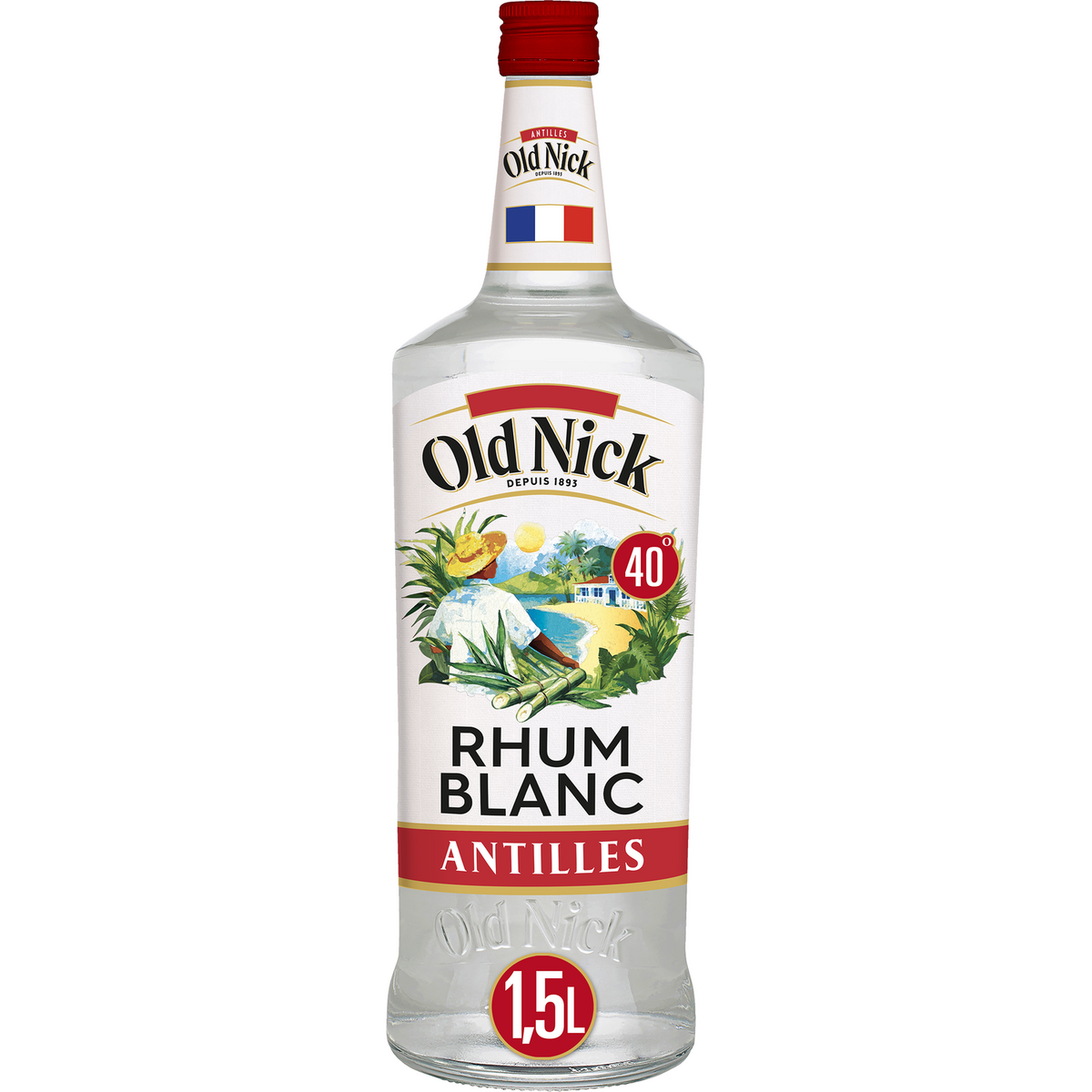 HSE Rhum blanc agricole Martinique 40% Bib 2l pas cher 