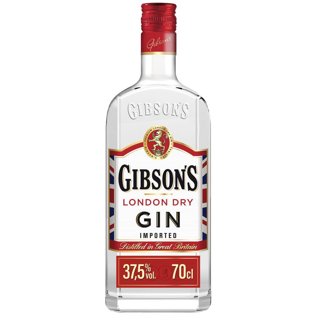 GIBSON'S Gin 37,5% 70cl pas cher 