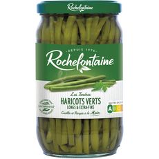 ROCHEFONTAINE Haricots verts extra-fins bocal 345g