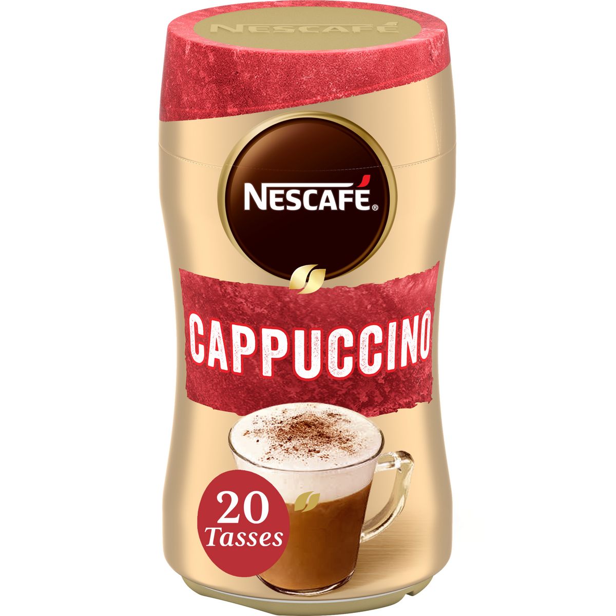 NESCAFE Café soluble cappuccino 20 tasses 280g