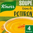 KNORR Soupe déshydratée à la crème de potiron 4 parts 100g