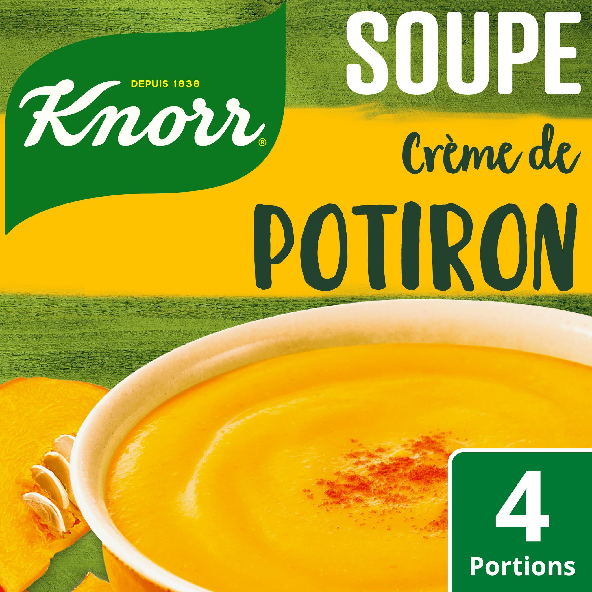 Knorr Minestrone à l'huile d'olive, soupe déshydratée, pour 4 portions - Le  sachet de 104g : : Epicerie