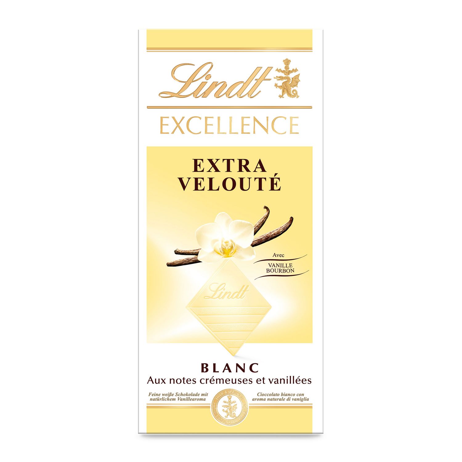 EXCELLENCE BLANC EXTRA VELOUTE 100G LINDT - Kibo
