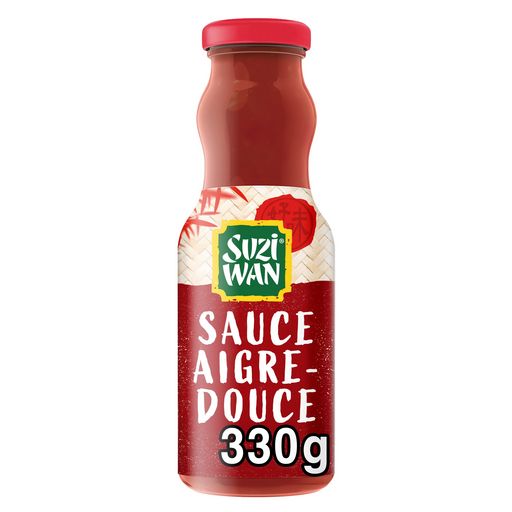 AUCHAN Recettes d'Asie sauce aigre douce 330g pas cher 