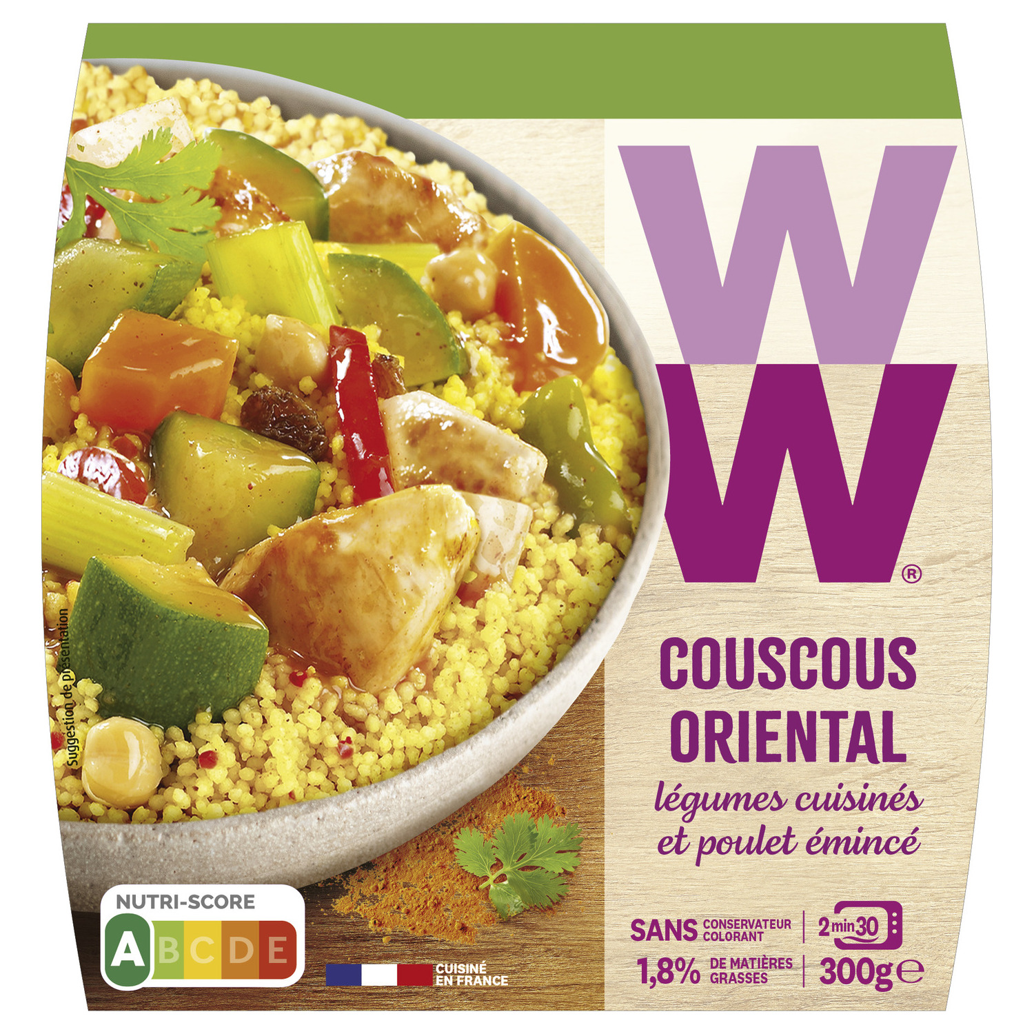 WEIGHT WATCHERS - Blanquette De Poulet Riz Basmati Et Légumes 300G - Lot De  3