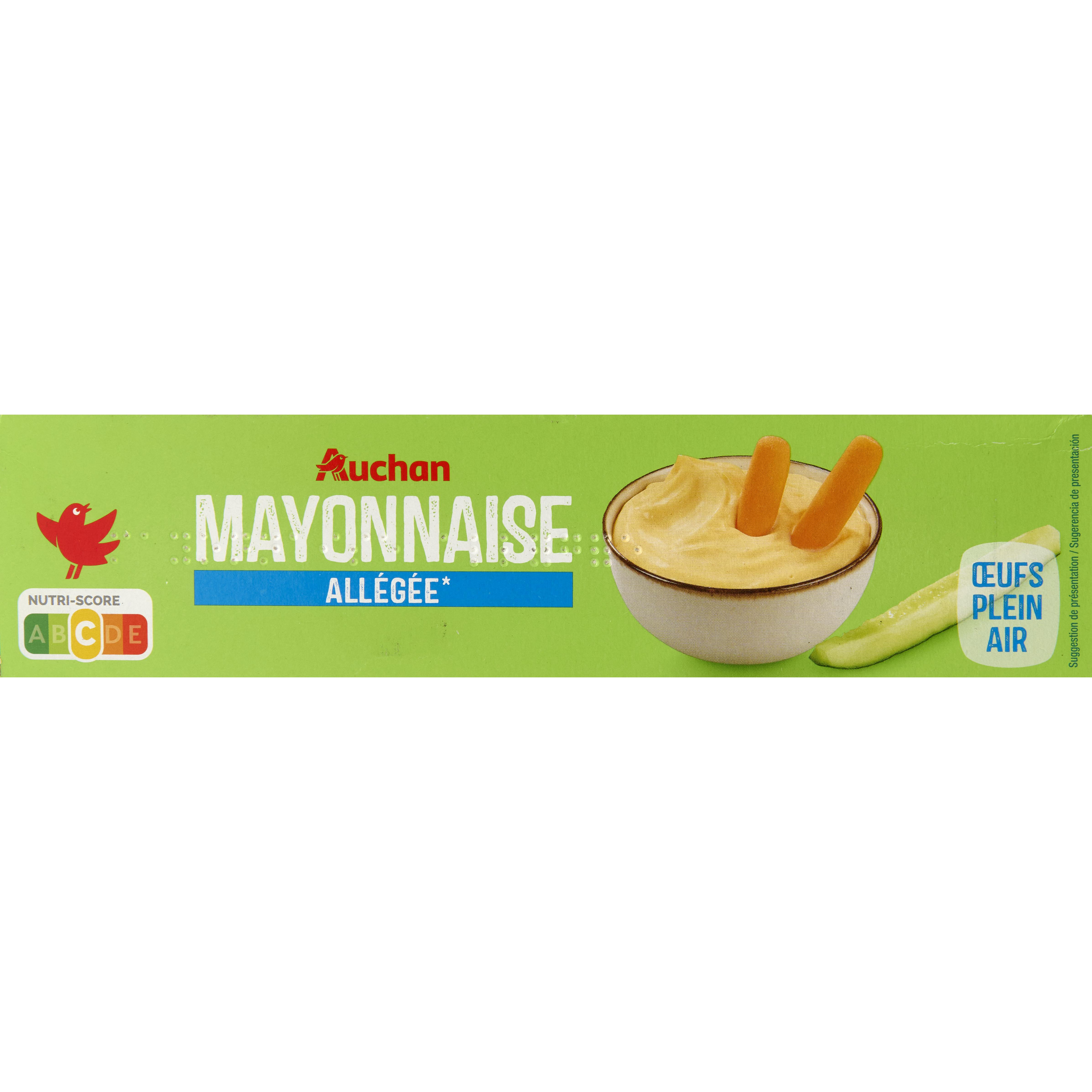 AUCHAN Mayonnaise en squeeze top down 235g pas cher 