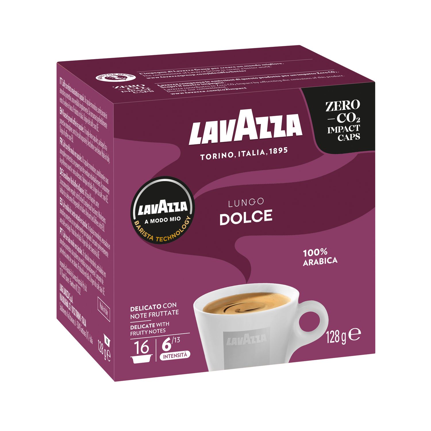 Lavazza Lungo Dolce - 36 Capsules pour Lavazza a Modo Mio à 9,59 €