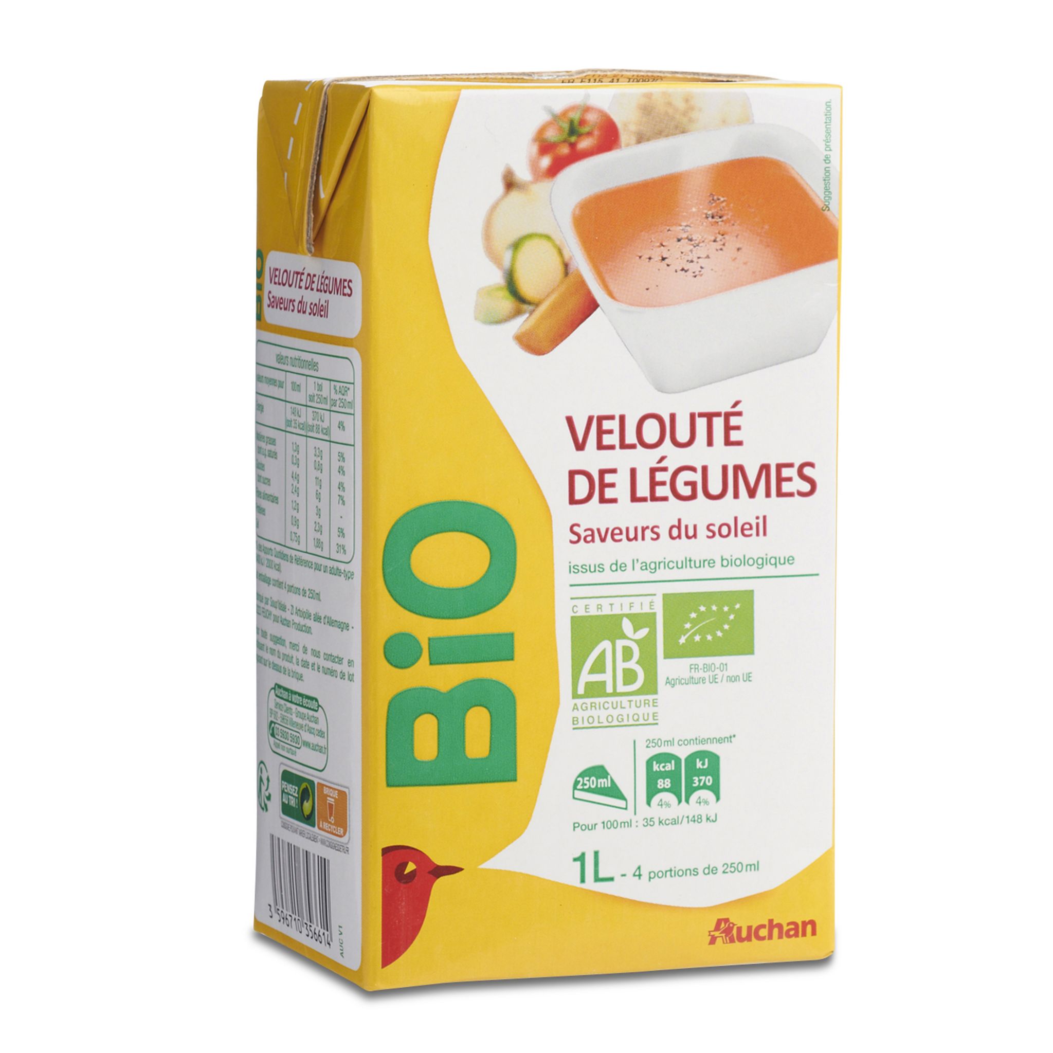 Soupe 7 légumes CARREFOUR BIO