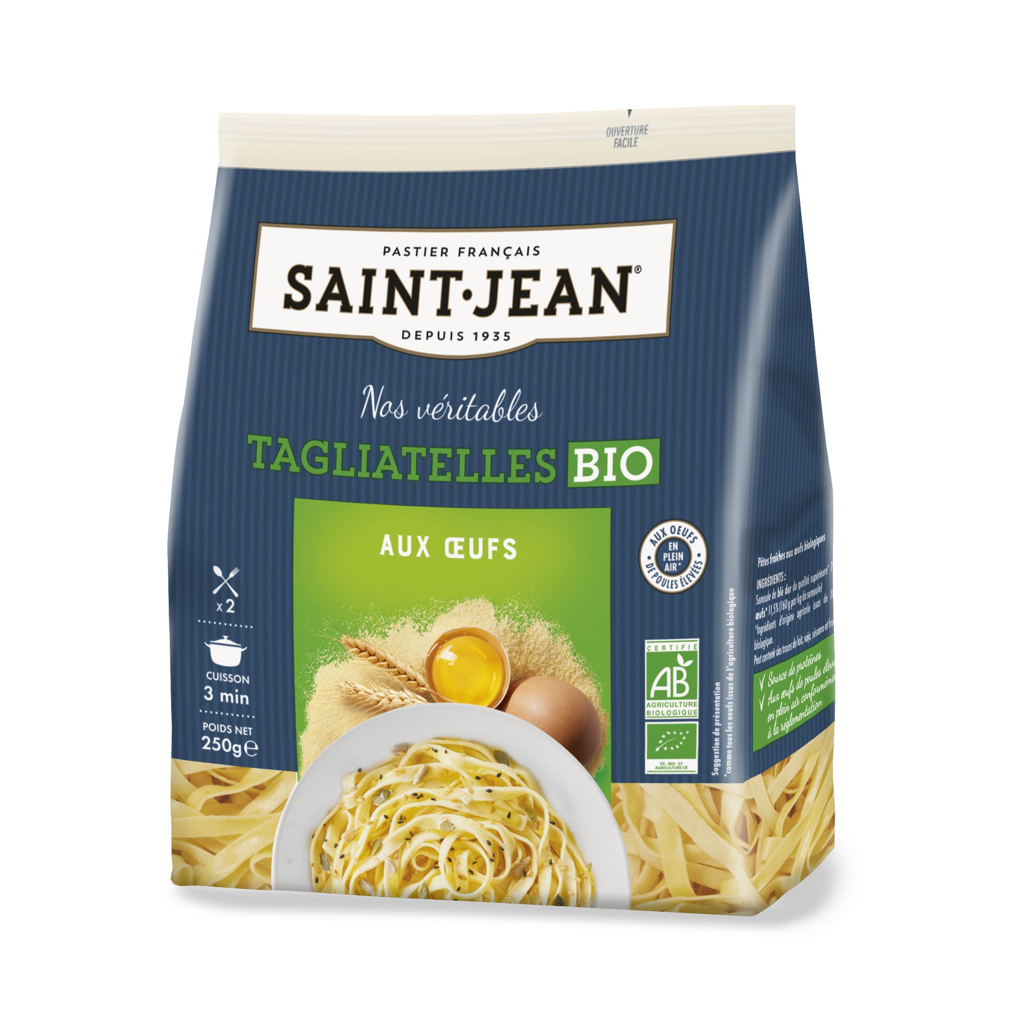 Pâtes fraîches fusilli 250g AB