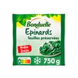 BONDUELLE Epinard feuilles préservées 3-4 portions 750g