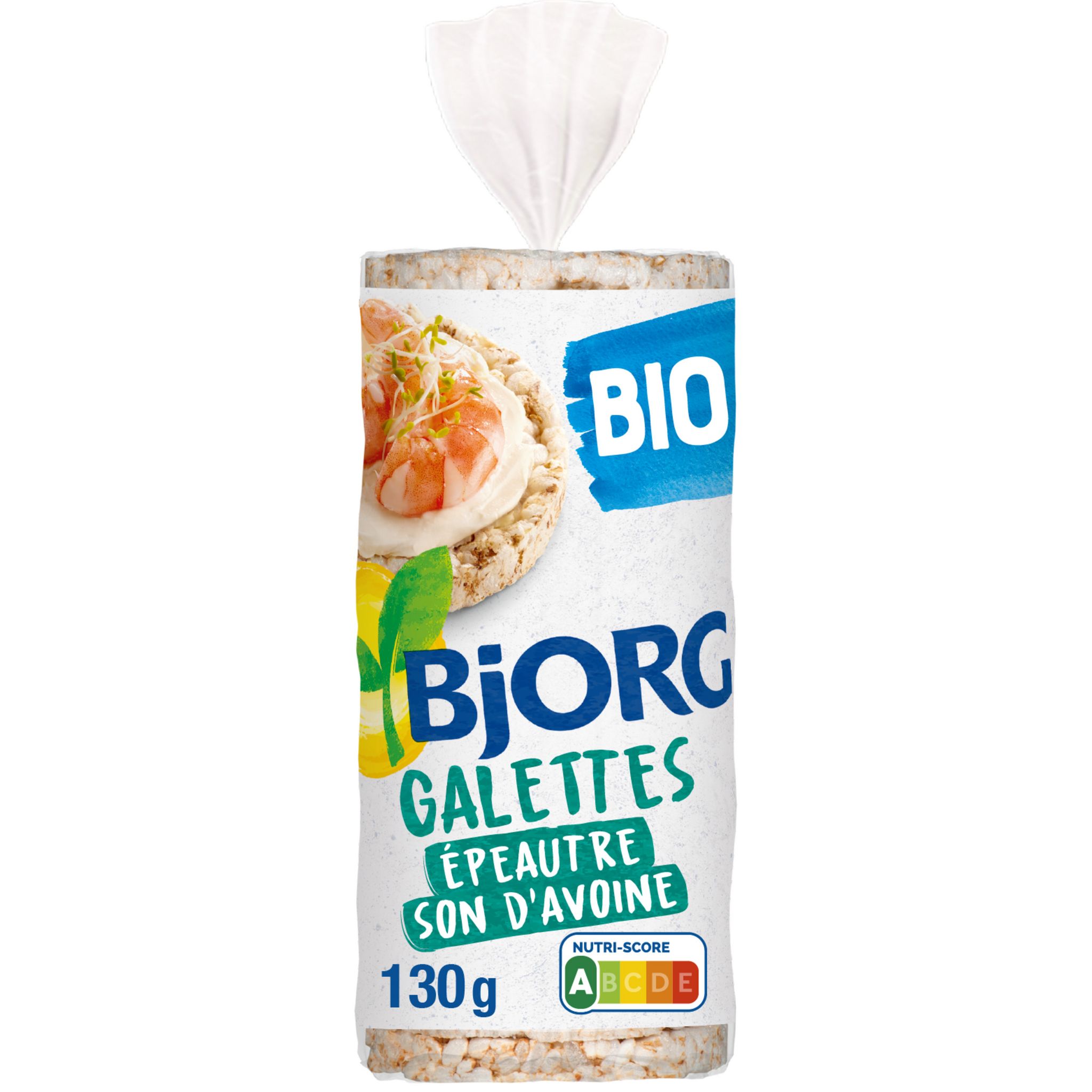 Galettes maïs extra fines Bio Bjorg 130g sur