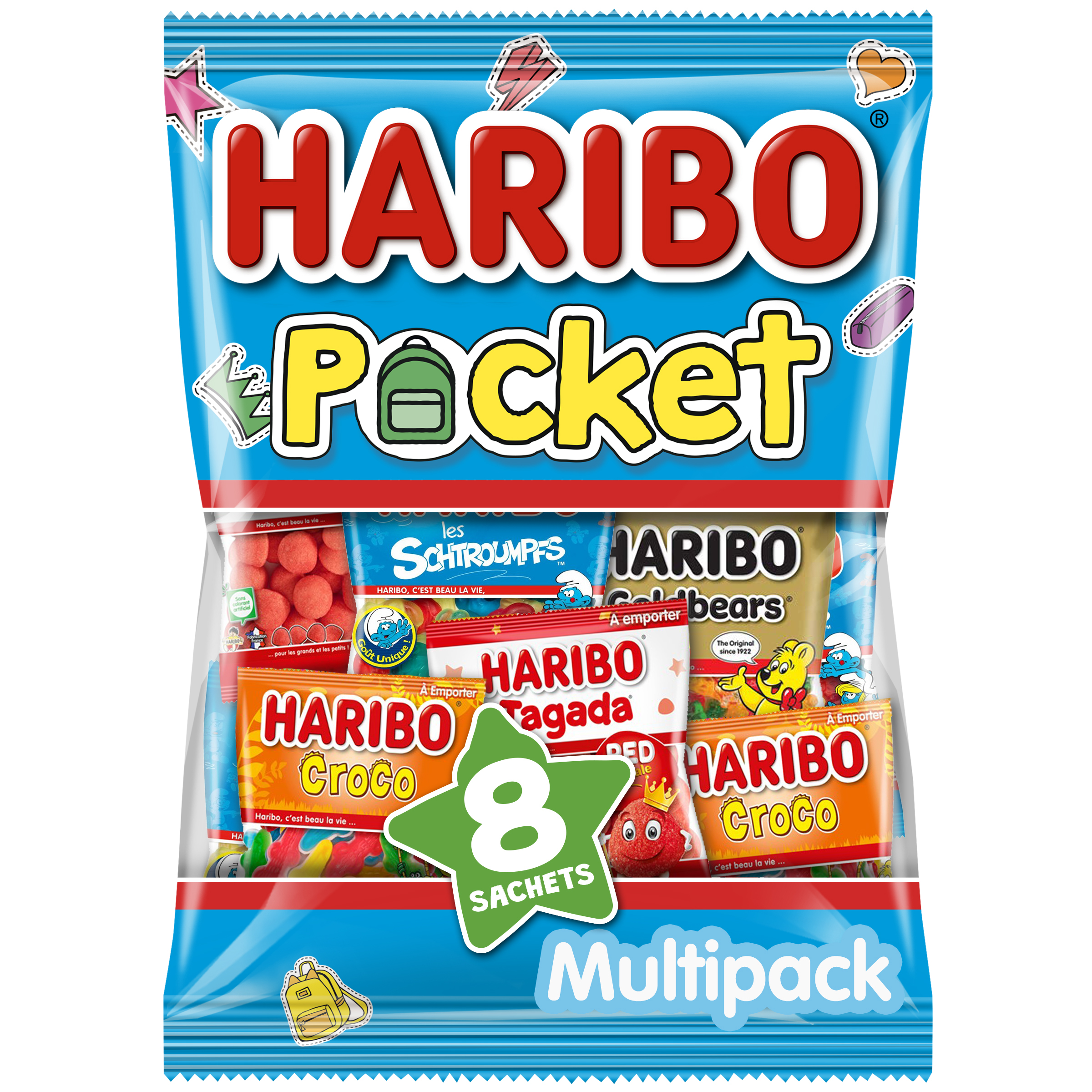 HARIBO Haribo Fraise tagada 500g 500g pas cher 