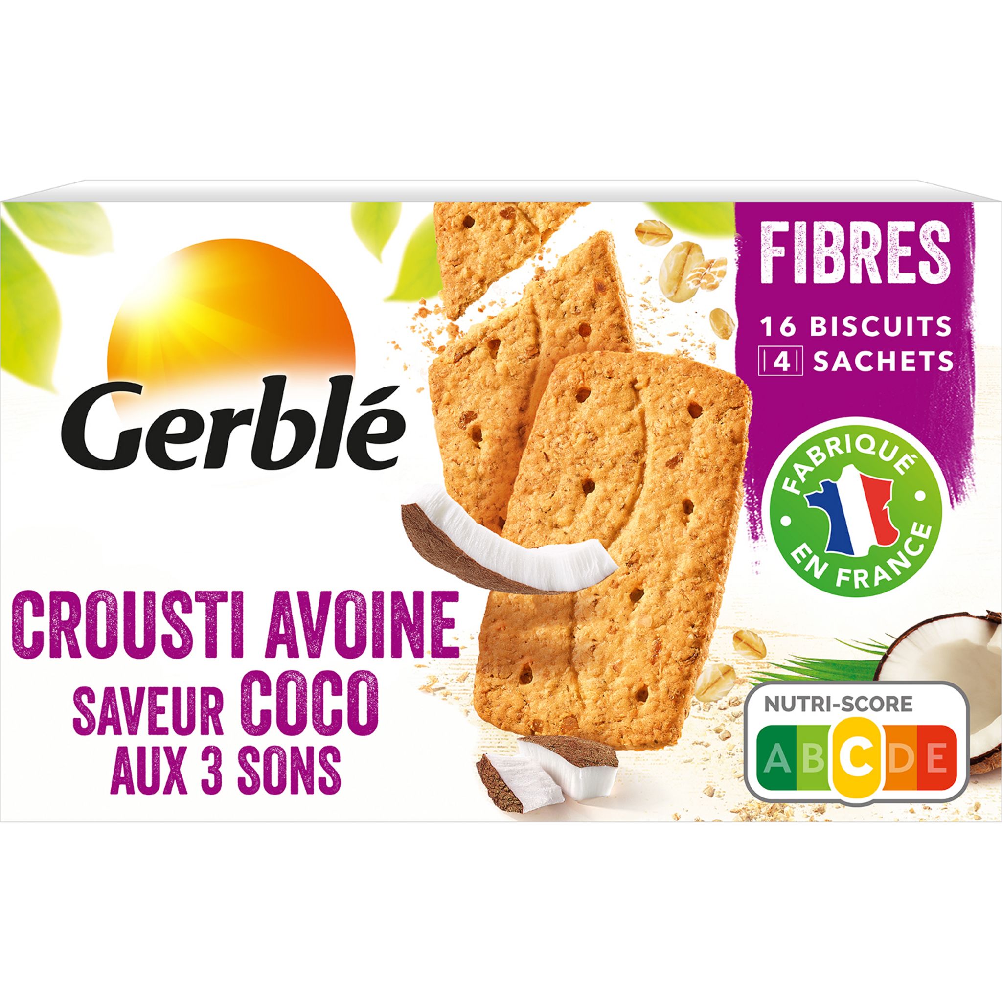 Muesli aux fruits sans sucres ajoutés Gerblé - Intermarché