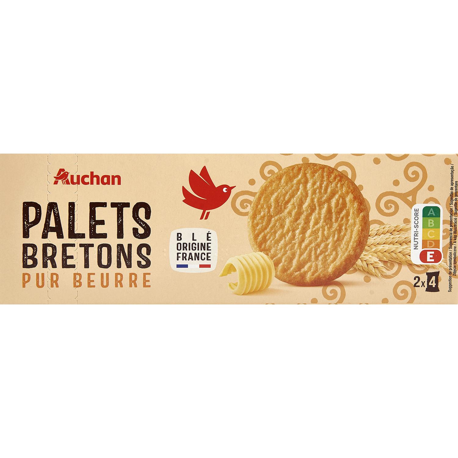 ⇒ Palets bretons pur beurre extra frais au chocolat - 120g