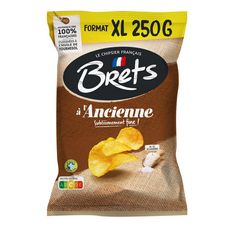 BRETS Chips à l'ancienne nature format XL 250g