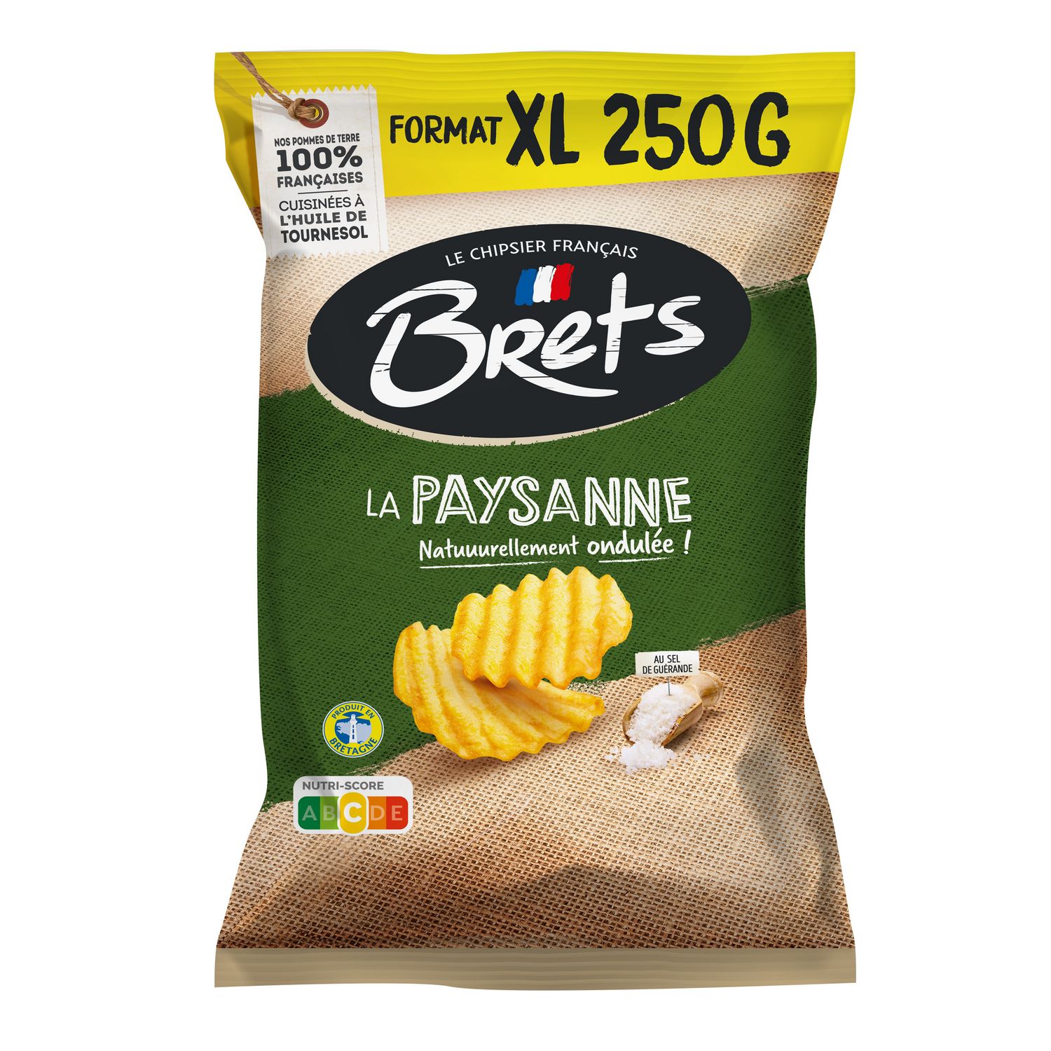 Brets Chips Bio au Sel de Guerande 100g 