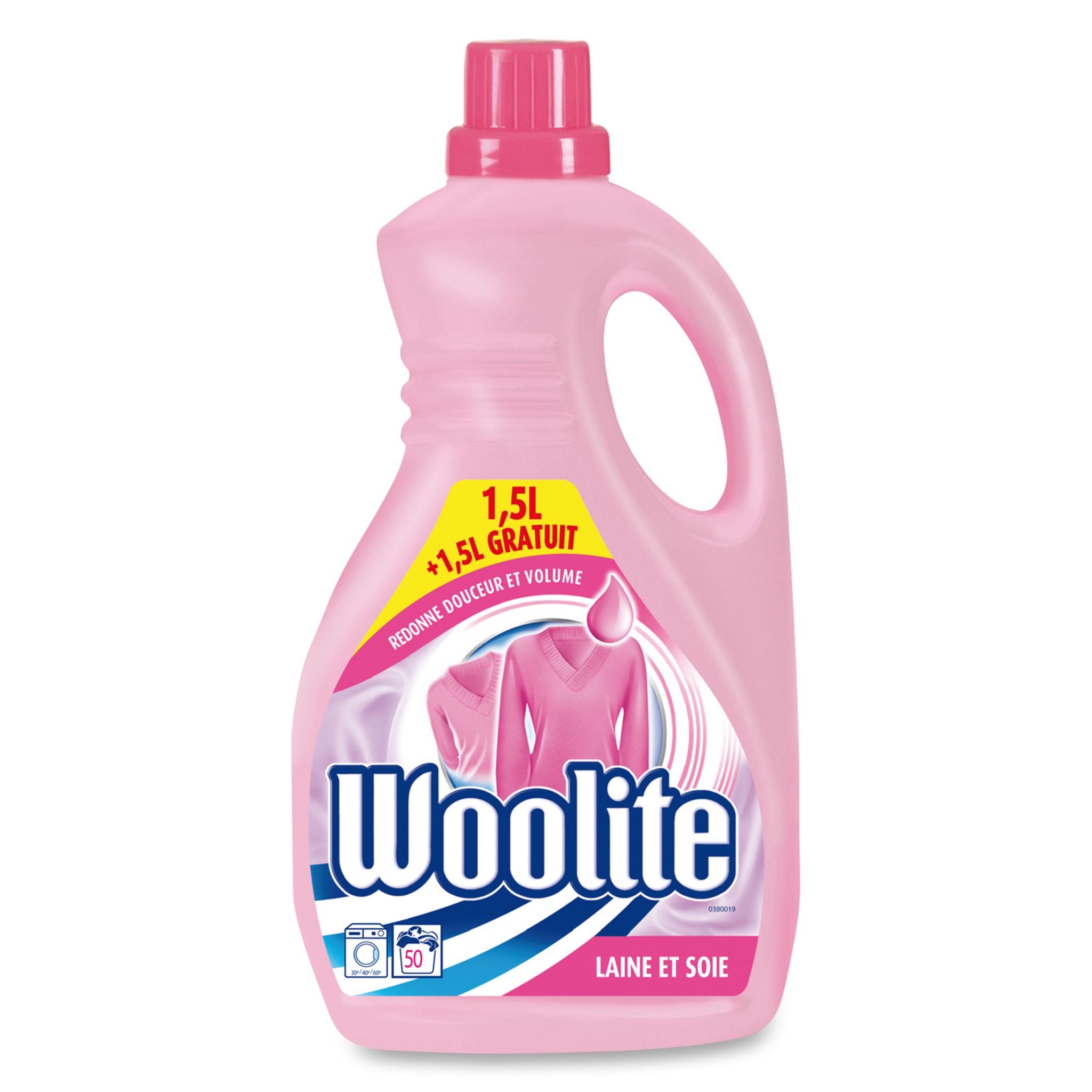 Livraison à domicile Woolite Lessive liquide laine soie 25 lavages