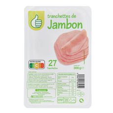 POUCE Jambon 27 tranches 300g