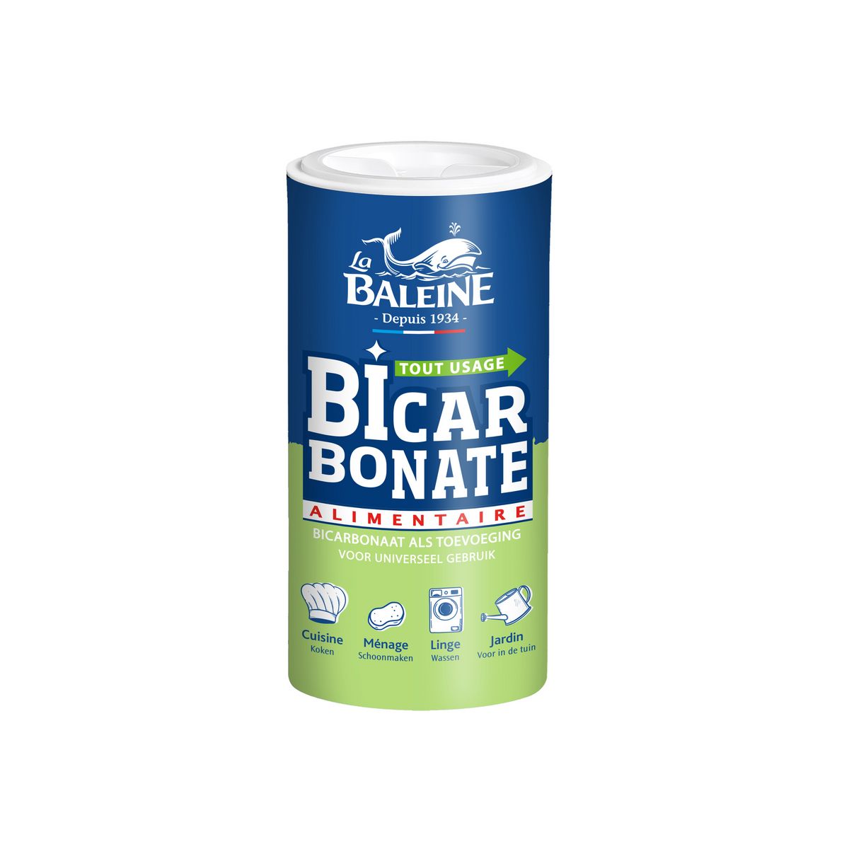 LA BALEINE Bicarbonate alimentaire usage universel 400g pas cher 