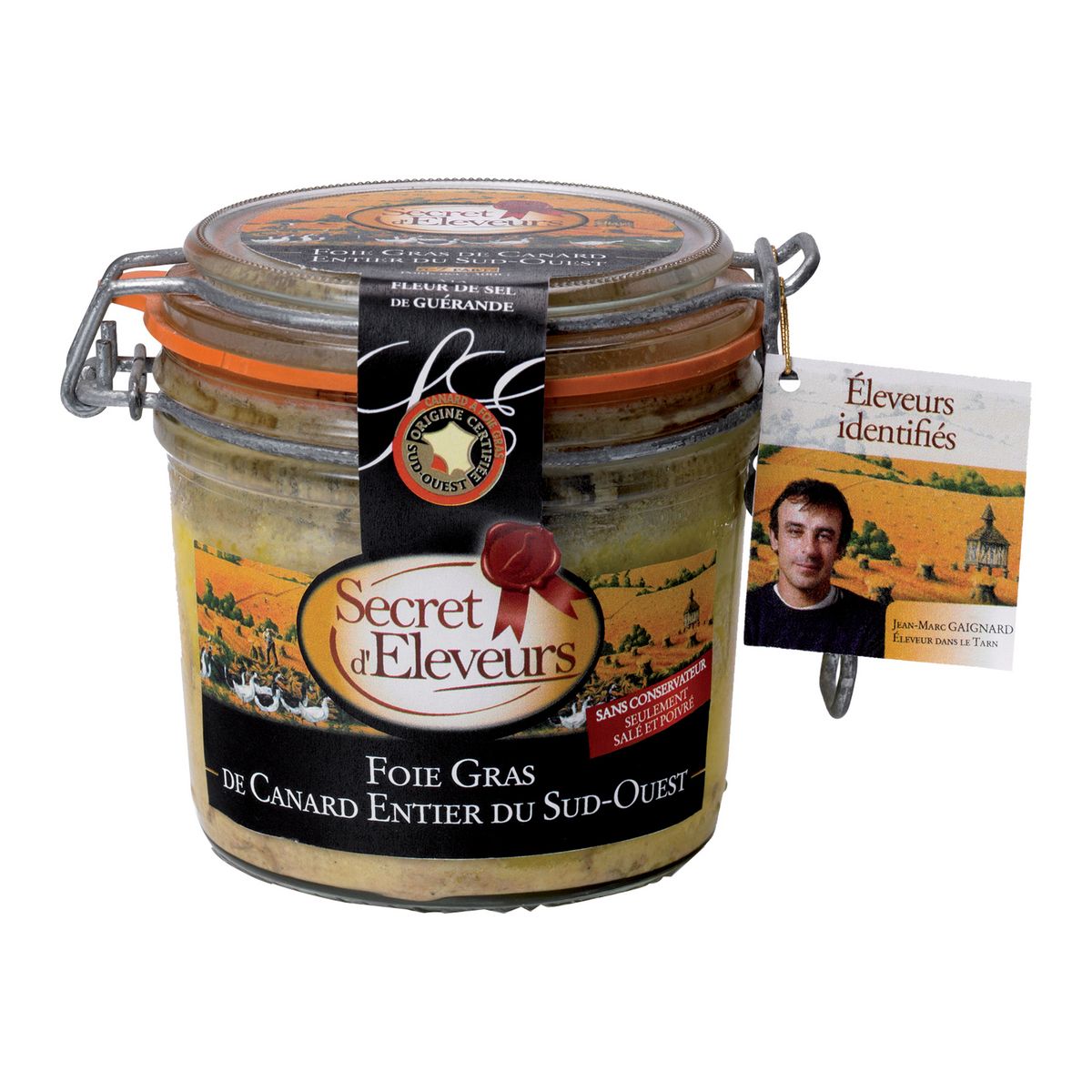 Foie Gras de Canard entier IGP Sud-Ouest - Verrine 300g